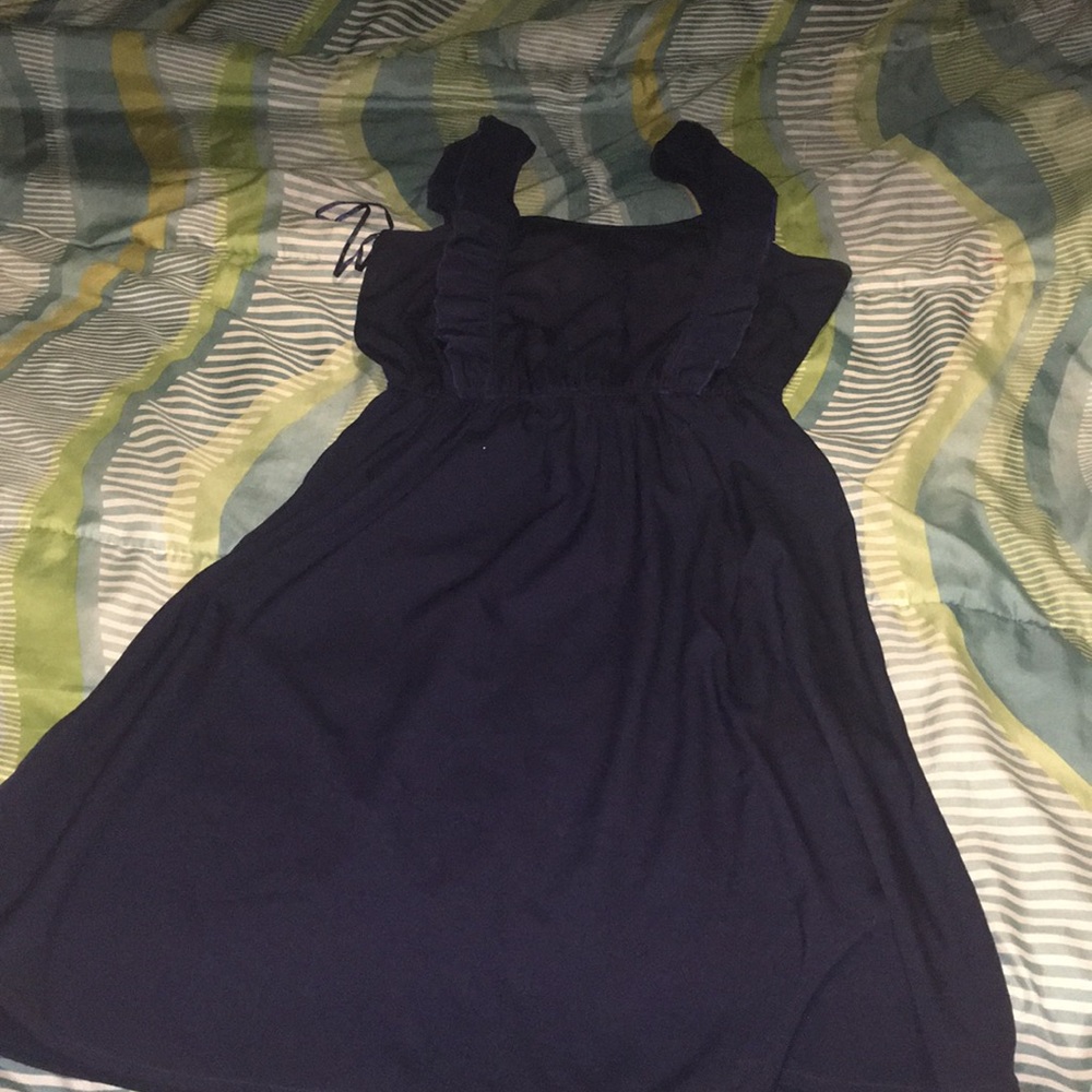 Navy blue dress